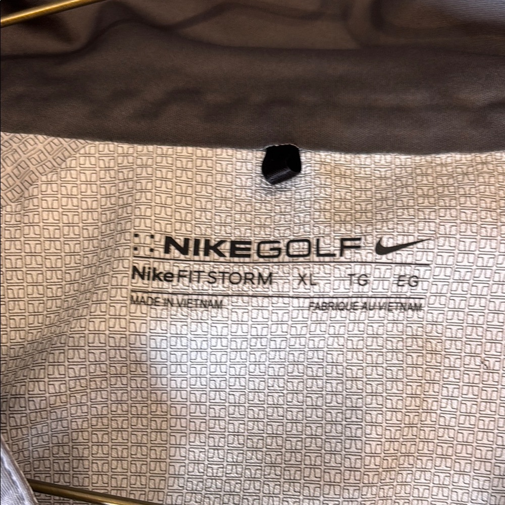 Nike Gray Performance Jacket Lightweight Athletic… - image 6